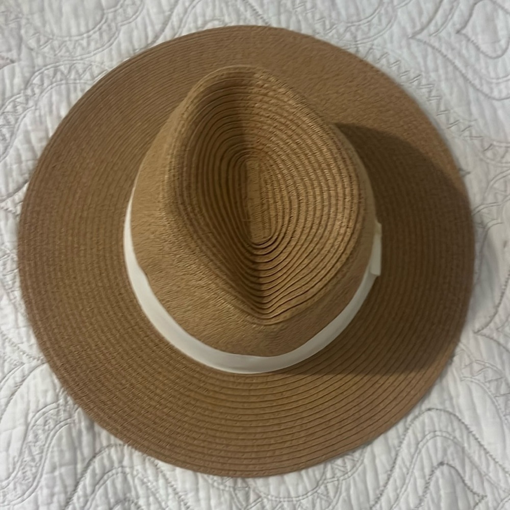 H&M Straw Fedora Hat